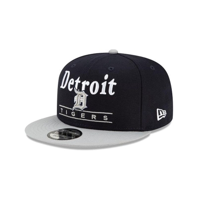 Sapca New Era Detroit Tigers MLB Two Tone Retro 9FIFTY Snapback - Albastri